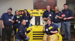 Left to Right: Dryden Drescher (Judge), Nicole Stangeland (Judge), Lolita Clark (Judge), Jerry Witvoet (Competitor), Ben Murto (Competitor), Brendon Freerksen ( Judge), Tammy Freerksen (Marshal), Jeana Freerksen (Judge). Missing: Andrea Helland (Competito